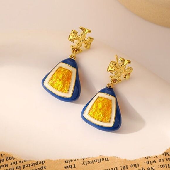 Vintage style dangle earrings M284 - Picture 1 of 5